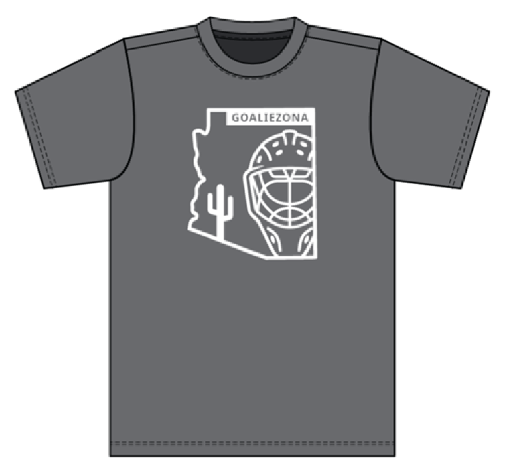 GOALIEZONA T-shirt Charcoal